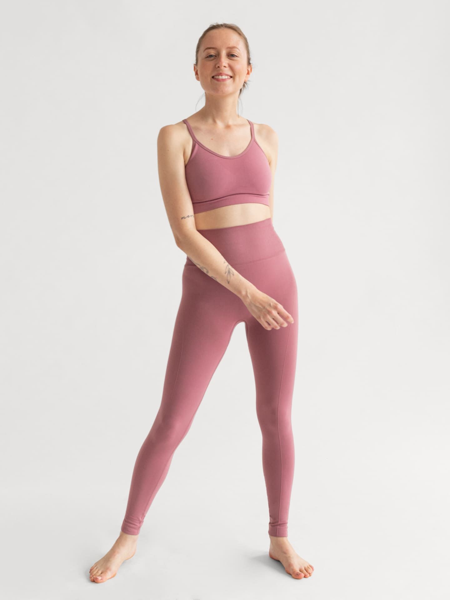 Maya Sport Leggings mauve S/M